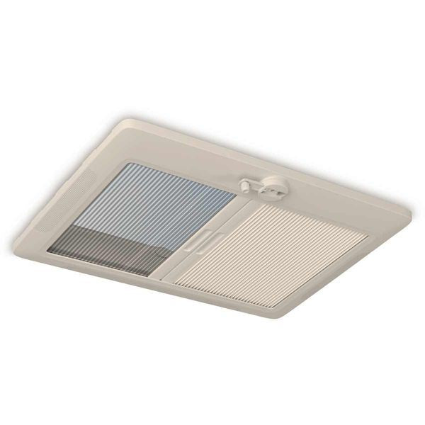 Dometic Midi Heki Roof Window with Forced Vent 700mm x 500mm Grey