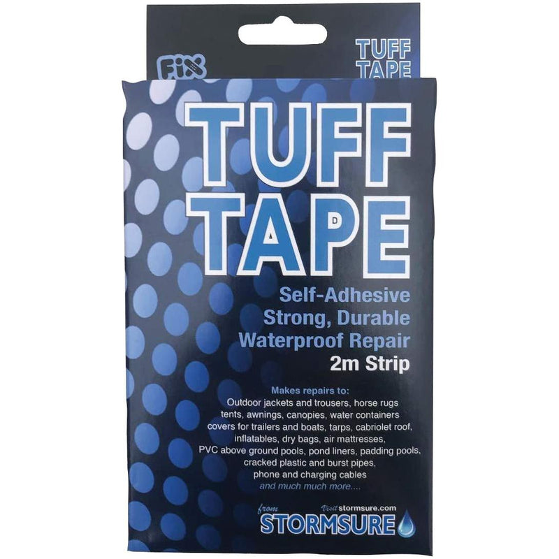 Stormsure Tuff Tape 2mtr x 7.5cm strip tuff2.0 Quest - UK Camping And Leisure