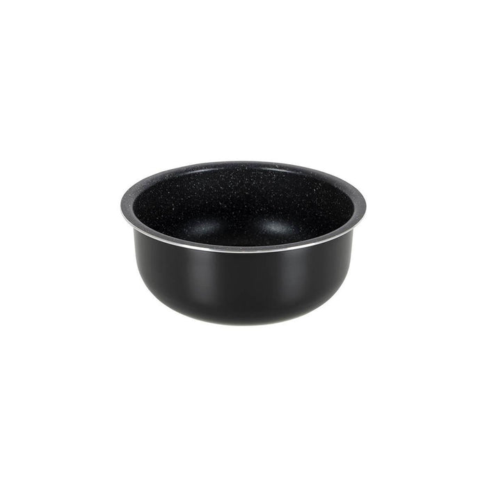 Gimex Cookware Induction Black 7 Pieces Gimex - UK Camping And Leisure