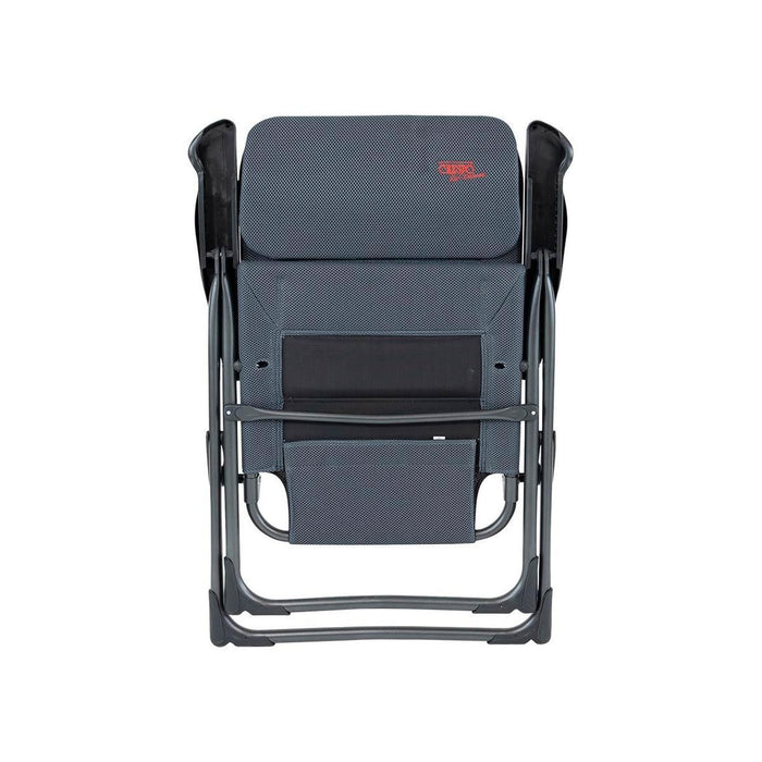 Crespo Chair Ap-213 Air Deluxe Compact Grey Crespo - UK Camping And Leisure