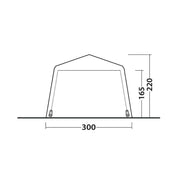 Outwell Fastlane 300 Shelter Event Shelter - View 5