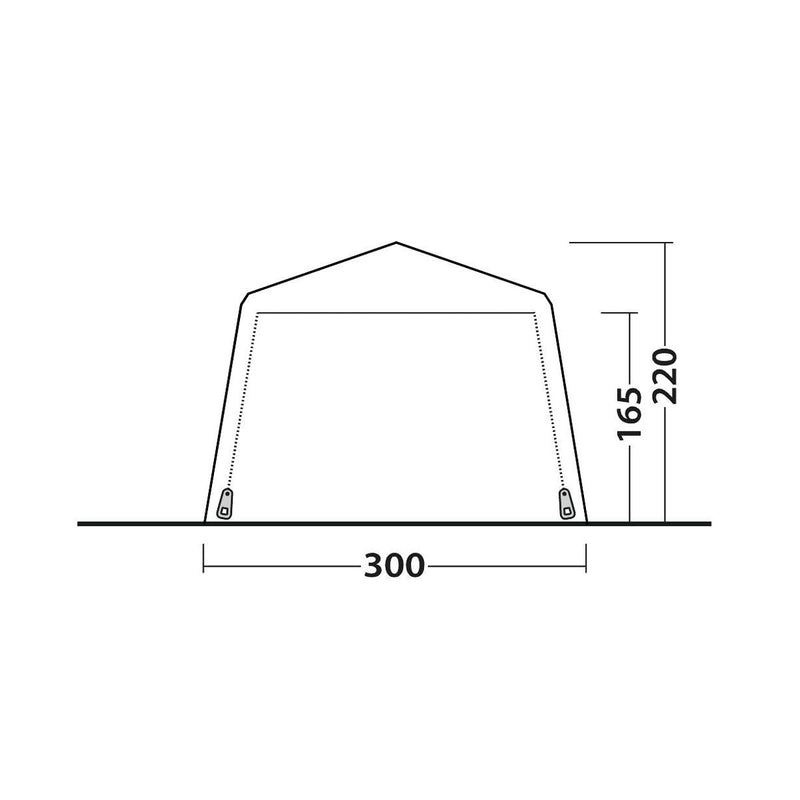 Outwell Fastlane 300 Shelter Event Shelter - View 5