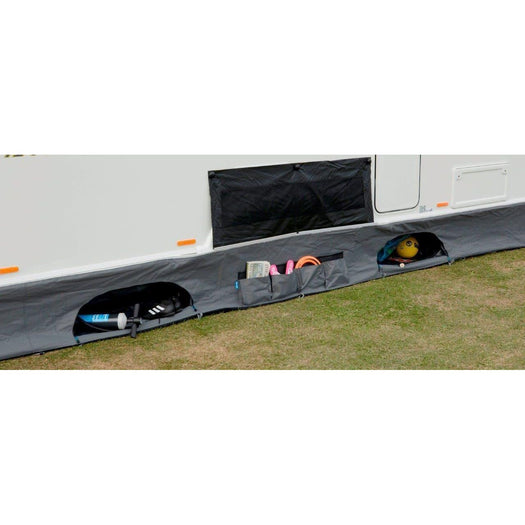 Dometic Pro Organiser Caravan Draught Skirt With Storage Pockets 6M & Motorhome