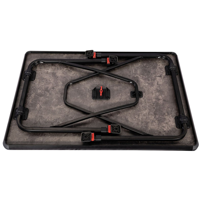 Quest Elite Rutland Lightcomb Black Marble Camping Table Quest - UK Camping And Leisure