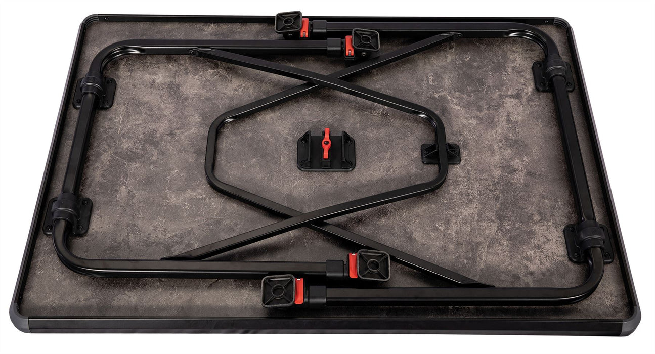 Quest Elite Rutland Lightcomb Black Marble Camping Table Quest - UK Camping And Leisure
