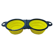 Quest Collapsable Dual Pet Bowl Quest - UK Camping And Leisure
