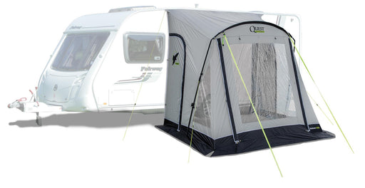 Quest Falcon Pro 220 Poled Porch Caravan Awning Grey Quest Leisure - UK Camping And Leisure