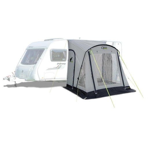 Quest Falcon Pro 220 Poled Porch Caravan Awning Grey Quest Leisure - UK Camping And Leisure