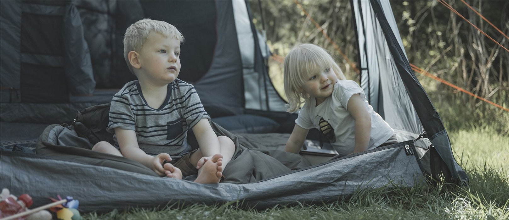 Easy Camp Hamra 5 Pole Tent Blue 5 Person Easy Camp - UK Camping And Leisure