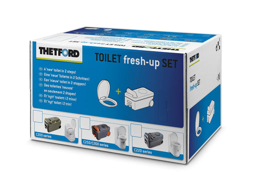 Thetford C200 Toilet Fresh-Up Set New Style 2334062 Thetford - UK Camping And Leisure