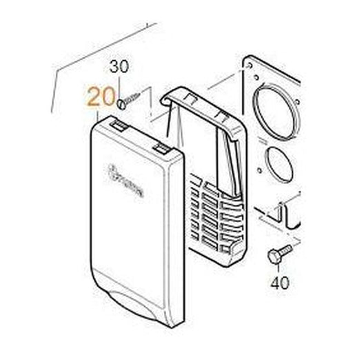 Truma Cowl Cover Ultrastore White 70122-01PK Truma - UK Camping And Leisure