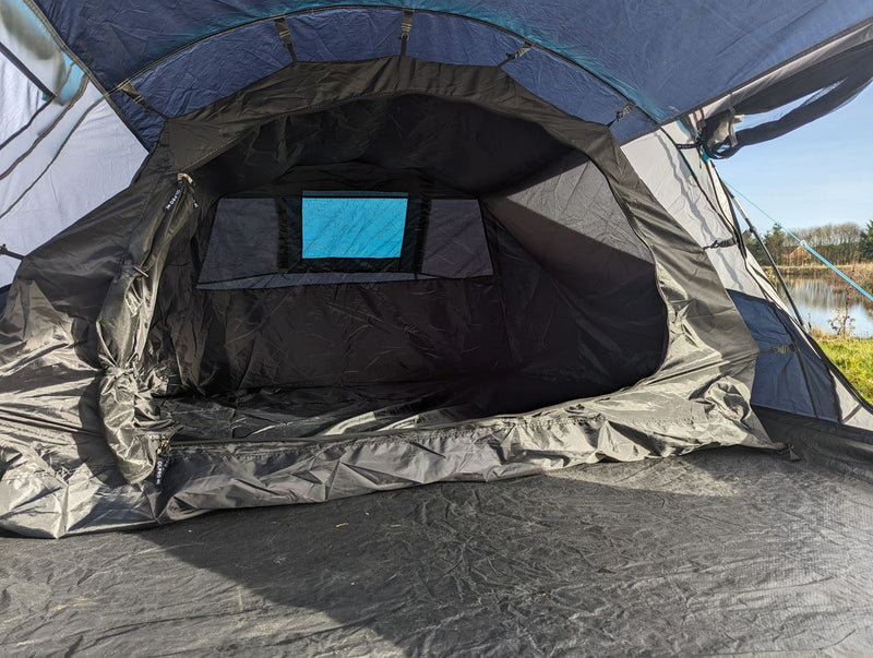 Olpro The Stafford Poled Tent 3 Berth | waterproof, blackout, sewn-in groundsheet, ripstop