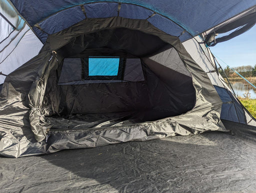 Olpro The Stafford Poled Tent 3 Berth | waterproof, blackout, sewn-in groundsheet, ripstop