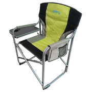 Liberty Lime Directors Chair with Side Table Camping Caravan Liberty - UK Camping And Leisure