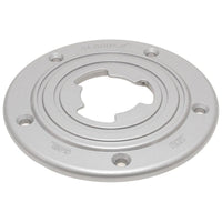 Sequoia Mk III 7" Powder Coat Silver Floor Base: Easy to Install & Removable