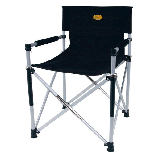 Reimo Toscana Luxus Folding Chair Black 910971 Camp 4 - UK Camping And Leisure