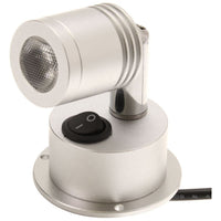 LED Reading Light Silver Cool White