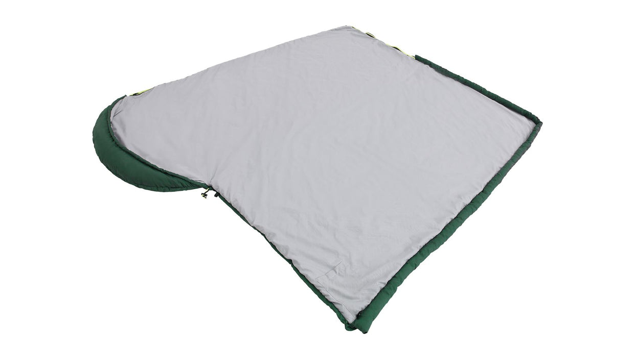 Outwell Campion Forest Green Forest Green Single Sleeping Bag Outwell - UK Camping And Leisure