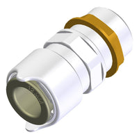 Whale Bulkhead Connector 1/2" BSP 12mm for RV Plumbing