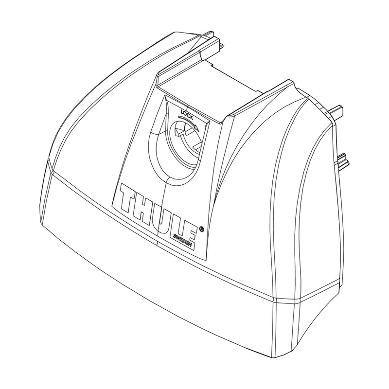 Thule Foot Cover for Rapid 753 & Podium - Spare Part