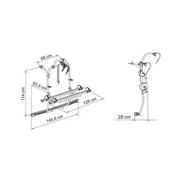 Fiamma Carry-Bike Psa Rear Mounted Bike Carrier - Image 2 of 2 | UK Camping and Leisure