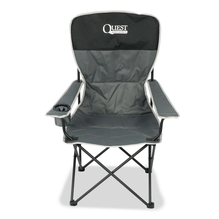 Quest Autograph Concert Folding Camping Chair (Black Edition) Quest - UK Camping And Leisure