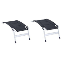 2x Isabella Footrest Dark Grey for Thor Loke Odin and Beach Chair