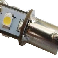5 LED BA9S Bayonet Tower Bulb Cool White