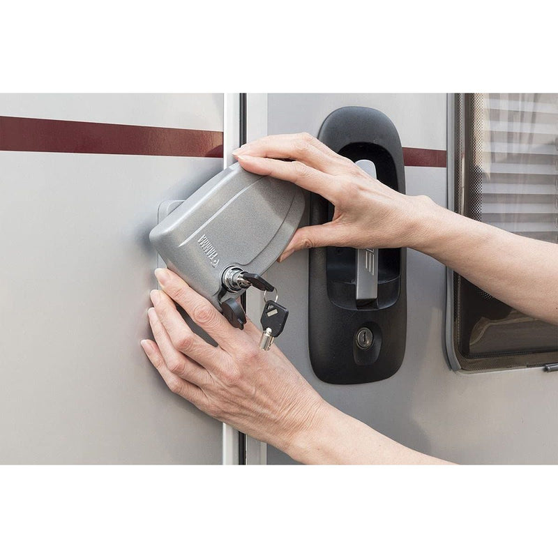 Fiamma Safe Door Grey New 08021-01G Fiamma - UK Camping And Leisure