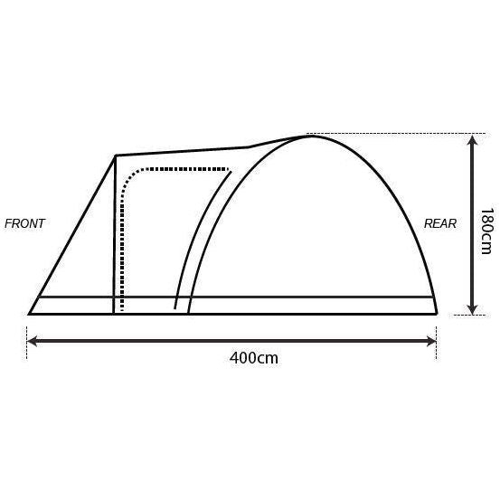 Outdoor Revolution Q Cruiser 3.0 Family Tent Outdoor Revolution - UK Camping And Leisure