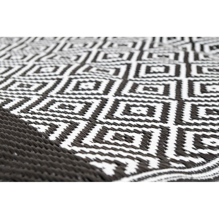 Bo-Camp Urban Collection Chill Mat Kingston Black/White Bo-Camp - UK Camping And Leisure