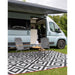 Bo-Camp Urban Collection Chill Mat Lewisham Black/White L Bo-Camp - UK Camping And Leisure