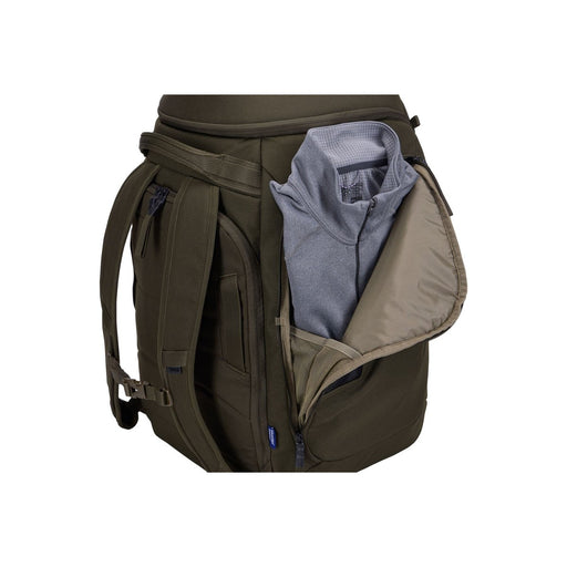 Thule RoundTrip Snowboard and ski boot backpack 60L deep khaki Thule - UK Camping And Leisure