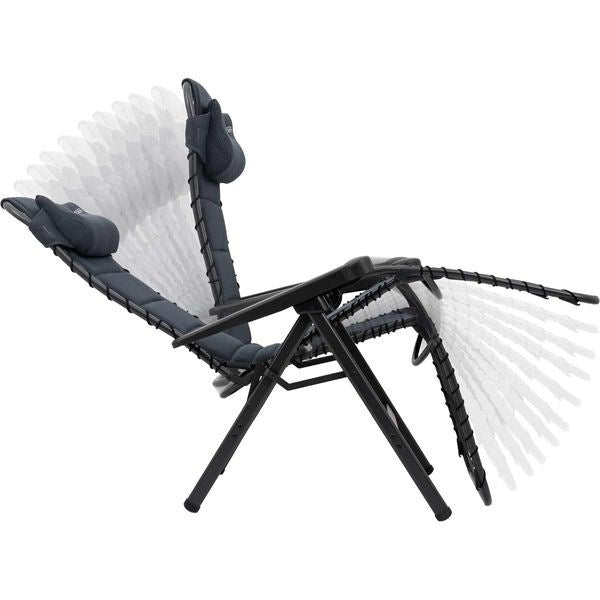 Crespo Zero Gravity Chair AP/232 Air Deluxe in Grey (2025 Model)