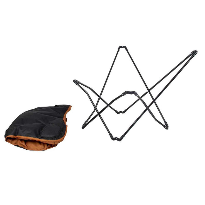 Bo-Camp Industrial Collection Butterfly Chair Himrod Clay Bo-Camp - UK Camping And Leisure