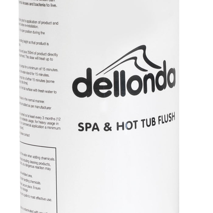 Dellonda Hot Tub/Spa Flush Cleaner 500ml DL60 Dellonda - UK Camping And Leisure