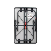 Crespo Table AP/246-M-89 Black 101 x 65cm Crespo - UK Camping And Leisure
