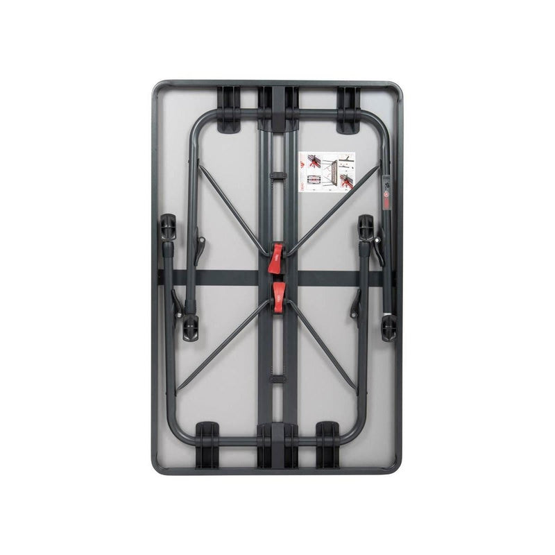 Crespo Table AP/246-M-89 Black 101 x 65cm Crespo - UK Camping And Leisure