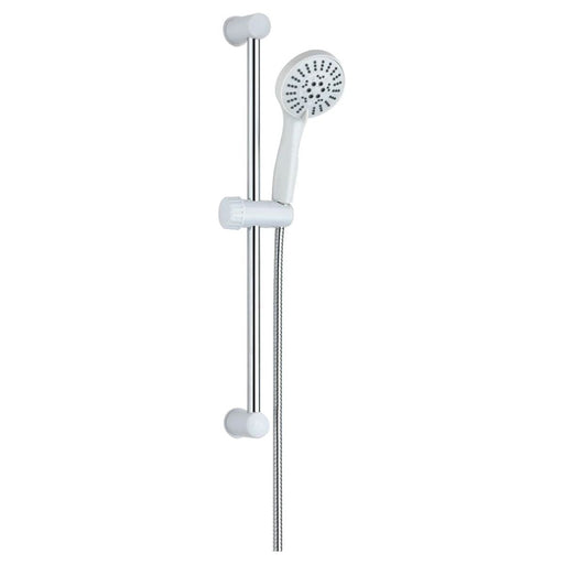 Arlo 5 Mode Shower Kit (Inc Head, Hose & Riser) White Five Mode Shower Kit Nova - UK Camping And Leisure