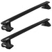 Thule WingBar Evo Roof Bars Black fits Vauxhall Zafira 2007-2011 MPV 5-dr with Flush Rails Thule - UK Camping And Leisure
