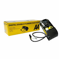 AA Digital Double Cylinder Barrel Foot Pump