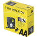 AA 12V Car Tyre Air Compressor Inflator LED Pump Pressure Gauge Cigarette Socket - UK Camping And Leisure