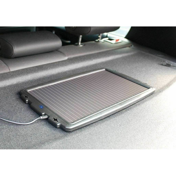 AA 12V Solar Powered Panel Car Caravan Battery EOBD Trickle Charger Maintainer AA - UK Camping And Leisure