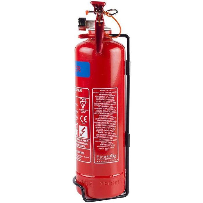 AA 1Kg Dry Powder ABC Fire Extinguisher AA - UK Camping And Leisure