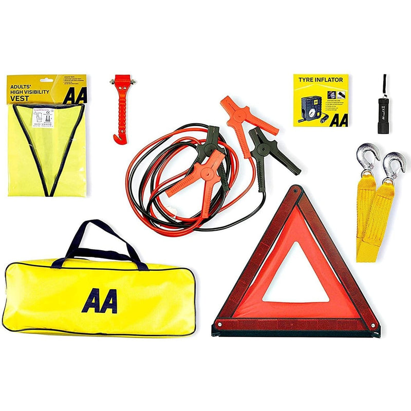 AA Emergency Breakdown & Safety Kit Plus Car Driving European Travel AA - UK Camping And Leisure