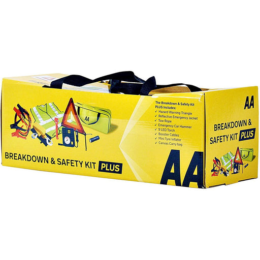 AA Emergency Breakdown & Safety Kit Plus Car Driving European Travel AA - UK Camping And Leisure