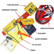 AA Emergency Breakdown & Safety Kit Plus Car Driving European Travel AA - UK Camping And Leisure