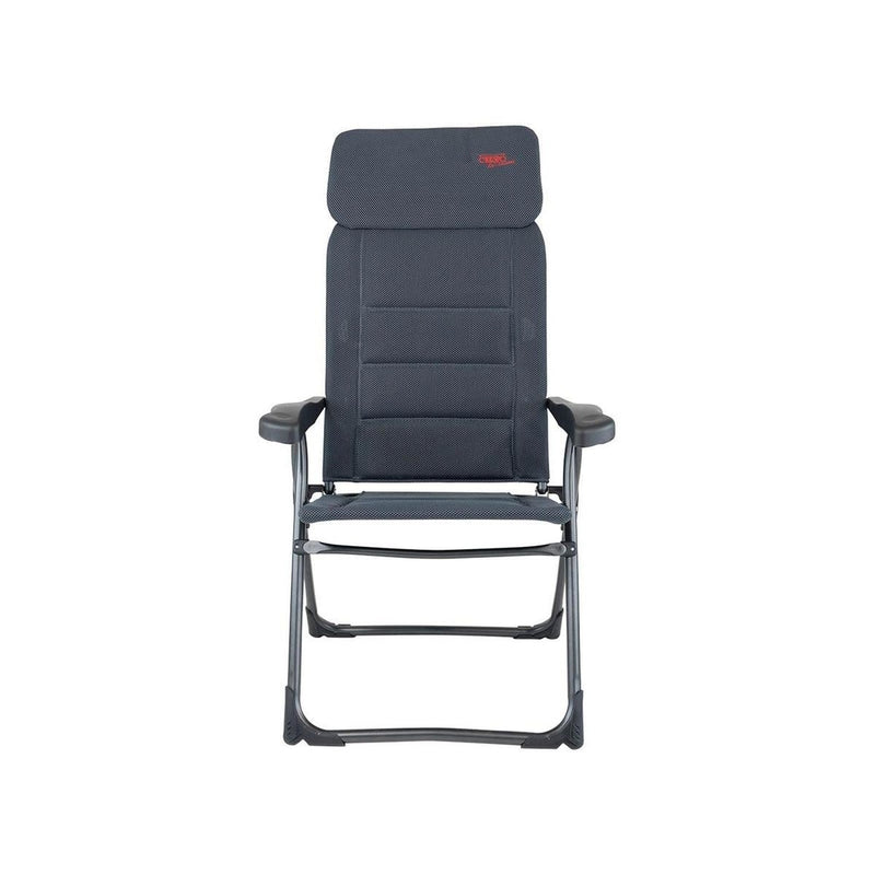 Crespo Chair Ap-213 Air Deluxe Compact Grey Crespo - UK Camping And Leisure