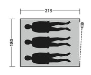 Outwell Free Standing inner L Inner Tent Black | shelter