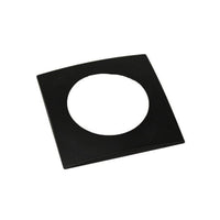 Lock Ring Square Matt Black � 71 X 71Mm
